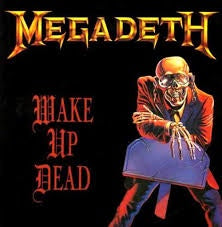 MEGADETH-WAKE UP DEAD 12" NM COVER VG+