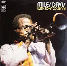 DAVIS MILES-WITH JOHN COLTRANE 2LP EX COVER VG+