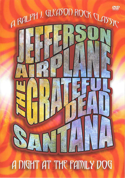 JEFFERSON AIRPLANE/THE GRATEFUL DEAD/SANTANA-A NIGHT AT THE FAMILY DOG DVD VG