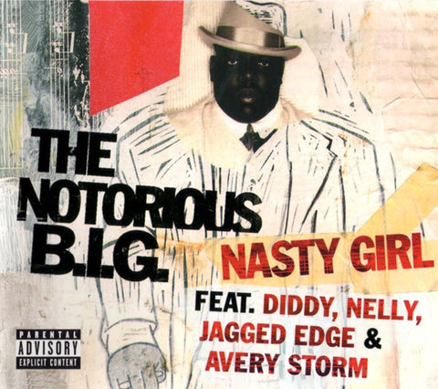 NOTORIOUS B.I.G. THE-NASTY GIRL CD SINGLE VG