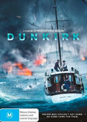 DUNKIRK DVD VG