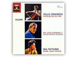 ELGAR-CELLO CONCERTO DU PRE BARBIROLLI CD VG