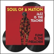 SOUL OF A NATION JAZZ IS THE TEACHER-VARIOUS ARTISTS 3LP *NEW*