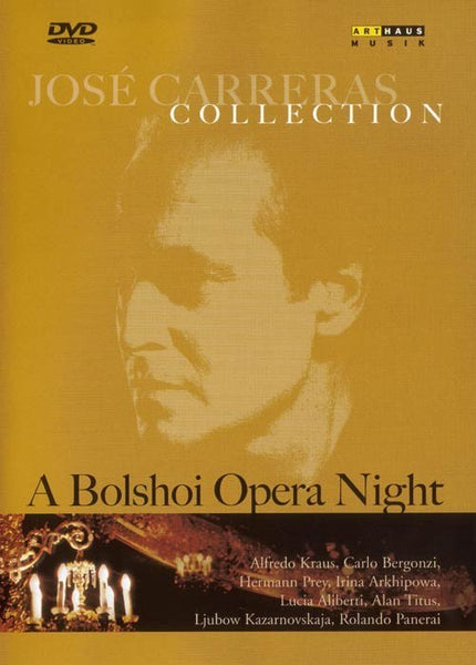 CARRERAS JOSE-A BOLSHOI OPERA NIGHT DVD *NEW*