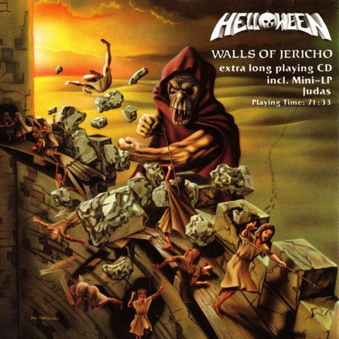 HELLOWEEN-WALLS OF JERICHO CD VG