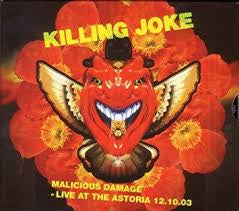 KILLING JOKE-MALICIOUS DAMAGE LIVE AT THE ASTORIA 12.10.03 RED VINYL 2LP *NEW*