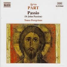 PART ARVO-PASSIO (ST JOHN PASSION) TONUS PEREGRINUS CD VG+