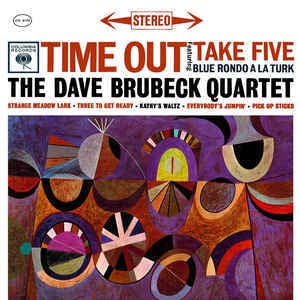 BRUBECK DAVE QUARTET-TIME OUT LP NM COVER EX