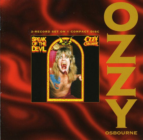 OSBOURNE OZZY-SPEAK OF THE DEVIL CD *NEW*