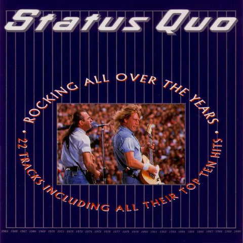 STATUS QUO-ROCKING ALL OVER THE YEARS CD VG