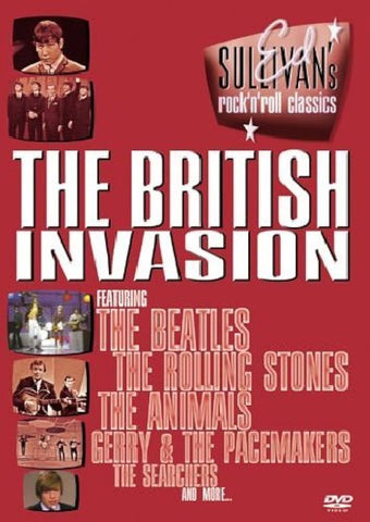 THE BRITISH INVASION - VARIOUS ARTISTS DVD NM