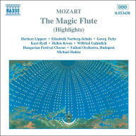 MOZART-THE MAGIC FLUTE HIGHLIGHTS HALASZ CD *NEW*