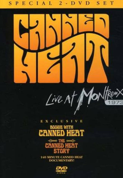 CANNED HEAT - LIVE AT MONTREUX DVD VG+
