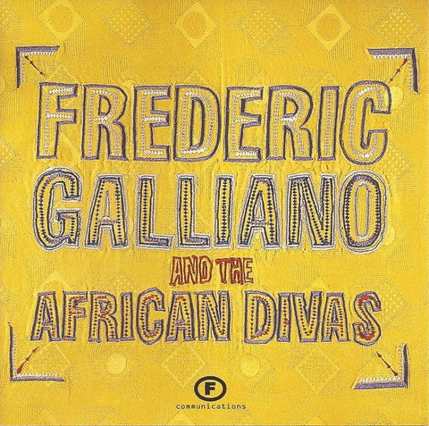 GALLIANO FREDERIC & THE AFRICAN DIVAS-FREDERIC GALLIANO 2CD *NEW*
