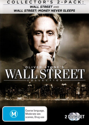 WALL STREET & WALL STREET MONEY NEVER SLEEPS 2DVD VG