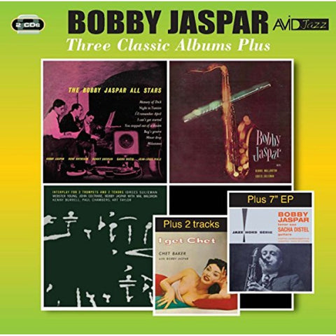 JASPAR BOBBY-THREE CLASSIC ALBUMS PLUS 2CD *NEW*