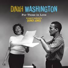 WASHINGTON DINAH-FOR THOSE IN LOVE LP *NEW*