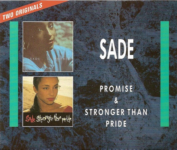 SADE-PROMISE + STRONGER THAN PRIDE 2CD VG