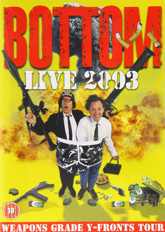 BOTTOM-LIVE 2003 WEAPONS GRADE Y-FRONTS TOUR DVD VG