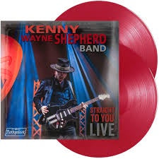 SHEPHERD KENNY WAYNE BAND-STRAIGHT TO YOU LIVE RED VINYL 2LP *NEW*