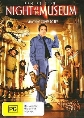 NIGHT AT THE MUSEUM DVD VG