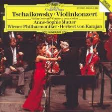 TSCHAIKOWSKY-VIOLINKONZERT ANNE-SOPHIE MUTTER KARAJAN CD VG