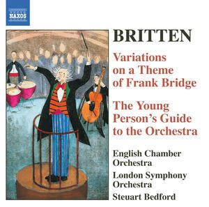 BRITTEN-VARIATIONS ON A THEME OF FRANK BRIDGE + HENRY PURCELL CD VG