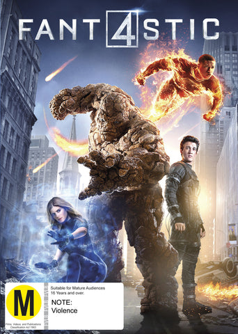 FANTASTIC FOUR THE REGION 4 DVD VG