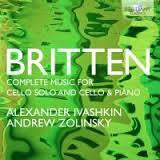 BRITTEN-COMPLETE MUSIC FOR CELLO SOLO CELLO PIANO 2CD *NEW*