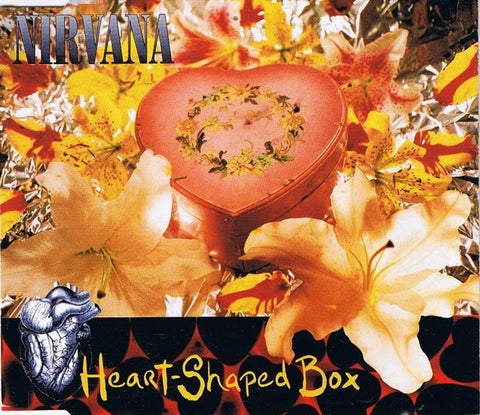 NIRVANA-HEART-SHAPED BOX CD SINGLE VG
