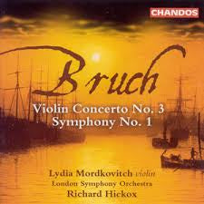 BRUCH-SYMPHONY NO 1 MORDKOVITCH LSO CD VG