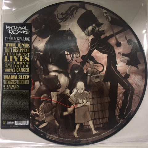 MY CHEMICAL ROMANCE-THE BLACK PARADE PICTURE DISC LP *NEW*