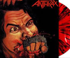ANTHRAX-FISTFUL OF METAL RED/ BLACK SPLATTER VINYL LP *NEW*