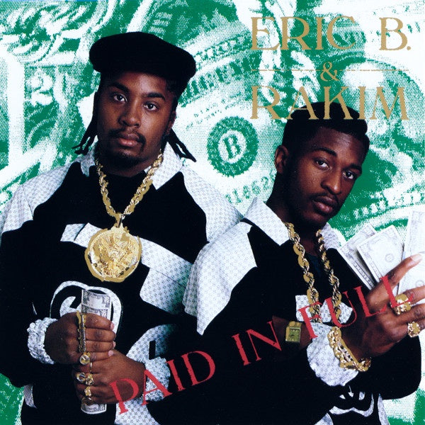 ERIC B & RAKIM-PAID IN FULL CD VG