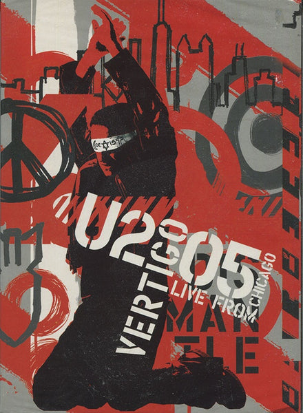 U2-VERTIGO 2005 / LIVE FROM CHICAGO DVD VG+