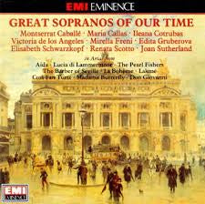GREAT SOPRANOS OF OUR TIME CD VG