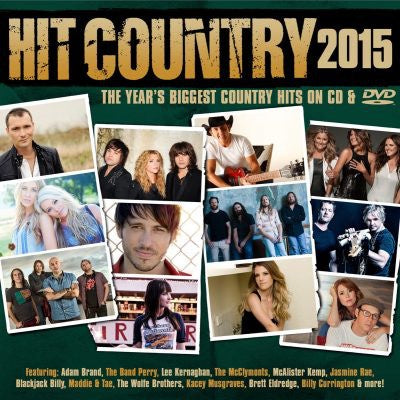 HIT COUNTRY 2015-VARIOUS ARTISTS CD+DVD VG