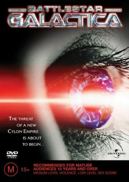 BATTLESTAR GALACTICA DVD VG