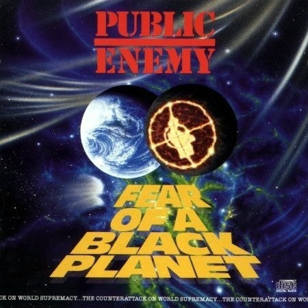 PUBLIC ENEMY-FEAR OF A BLACK PLANET CD VG
