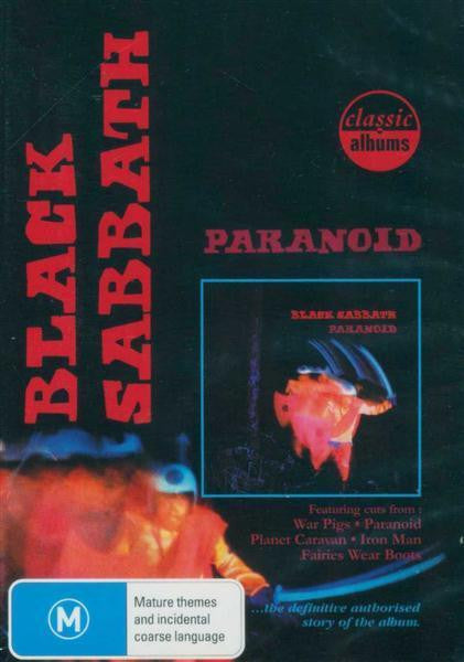 BLACK SABBATH-PARANOID DVD VG