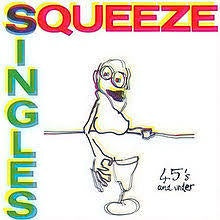 SQUEEZE-SINGLES 45'S & UNDER LP VG COVER VG+