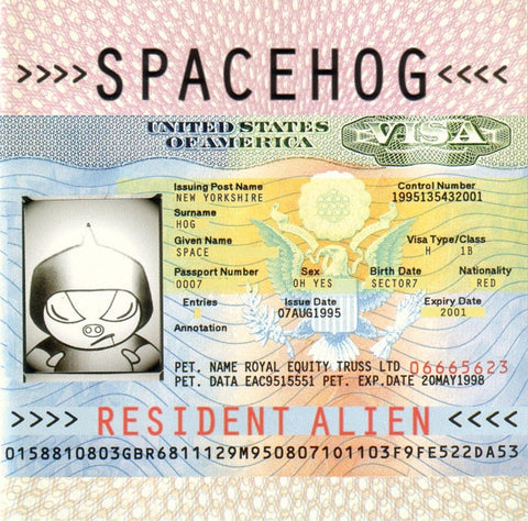 SPACEHOG-RESIDENT ALIEN CD VG