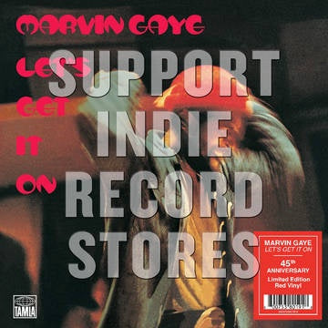 GAYE MARVIN-LET'S GET IT ON  RED VINYL LP *NEW*
