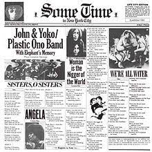 LENNON JOHN & YOKO ONO-SOME TIME IN NEW YORK CITY 2LP VG COVER VG