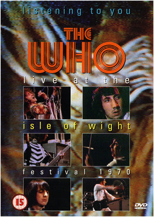 WHO THE-LISTENING TO YOU LIVE AT THE ISLE OF WIGHT FESTIVAL DVD G