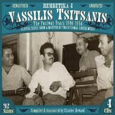 TSITSANIS VASSILIS-REMBETIKA 4 POST WAR YEARS 4CD BOXSET VG