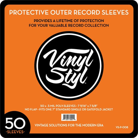 7" OUTER SLEEVES 50 *NEW*