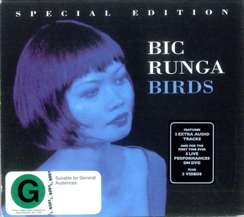 RUNGA BIC-BIRDS CD+DVD  VG