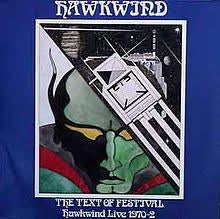 HAWKWIND-THE TEXT OF FESTIVAL LIVE 1970-2 2LP NM COVER VG+
