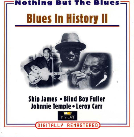 BLUES IN HISTORY II-VARIOUS ARTISTS 2CD VG